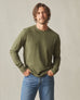 Men's Premium Slub Crew Tee Long Sleeve - Olive